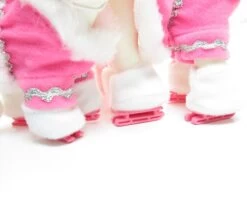Hasbro Snow Angels My Little Pony Wear Mother & Baby Ice Skating Set -Hasbro Fun Toys Pink My Little Pony G1 Winter outfit baby ice skates hat