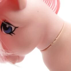 Hasbro Cotton Candy My Little Pony Vintage G1 With Concave Feet -Hasbro Fun Toys Pink earth pony Cotton Candy original My Little Pony