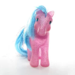 Hasbro Stardancer My Little Pony Vintage G1 Sparkle Ponies -Hasbro Fun Toys Pink glitter stardancer my little pony sparkle ponies