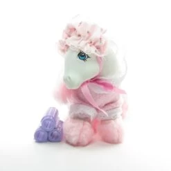 Hasbro Sweet Dreams My Little Pony Wear G1 Pajamas Set 9 Hasbro Sweet Dreams My Little Pony Wear G1 Pajamas Set -Hasbro Fun Toys Pink pajamas bonnet nightcap slippers my little pony