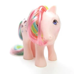 Hasbro Parasol My Little Pony Vintage G1 Rainbow Hair -Hasbro Fun Toys Pink pony rainbow hair parasol glitter symbol