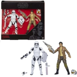 Hasbro Poe Dameron, First Order Riot Control Stormtrooper - Star Wars The Black Series 6-Inch