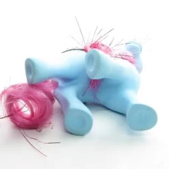 Hasbro Princess Royal Blue Sapphire Vintage G1 My Little Pony With Accessories -Hasbro Fun Toys Princess pony royal blue pink hair tinsel