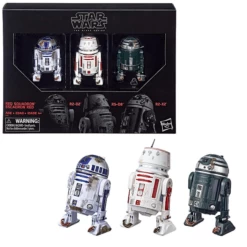 Hasbro R2-D2, R5-D8, R2-X2 - Star Wars Black Series 6-Inch Red Squadron Droid 3-Pack