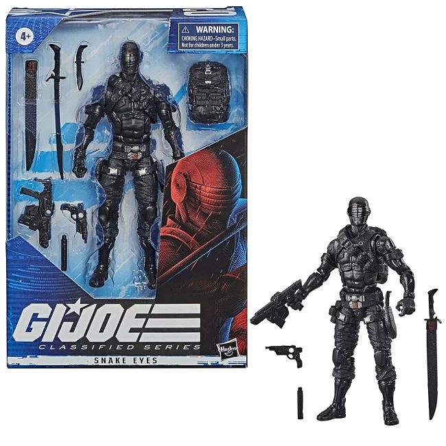 Hasbro Snake Eyes - GI Joe Classified Series 6-Inch Action Figure 3 Hasbro Snake Eyes - GI Joe Classified Series 6-Inch Action Figure