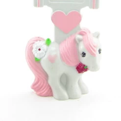 Hasbro Snuzzle My Little Pony 1984 McDonald's Bookmark -Hasbro Fun Toys Snuzzle my little pony mcdonald s happy meal bookmark