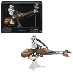 Hasbro Speeder Bike With Biker Scout - Star Wars Black Series 6-Inch