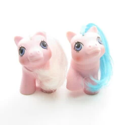 Hasbro Sticky & Sniffles Newborn Twins G1 My Little Pony Set -Hasbro Fun Toys Sticky sniffles my little pony newborn twins