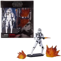 Hasbro Stormtrooper With Blast Accessories - Star Wars The Black Series 6-Inch