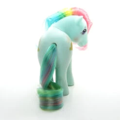 Hasbro Sunlight My Little Pony Vintage G1 Rainbow Ponies -Hasbro Fun Toys Sunlight g1 my little pony blue body rainbow hair ponies