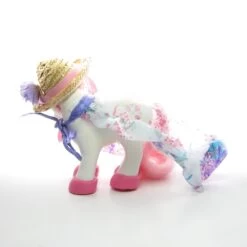Hasbro The Tea Party Set My Little Pony Wear Vintage G1 Clothes -Hasbro Fun Toys Tea party my little pony shawl shoes straw hat