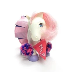 Hasbro Pom Pom Pony My Little Pony Wear Vintage G1 Clothes -Hasbro Fun Toys Vintage 1980 s Pony Wear Cheerleading Set for My Little Pony