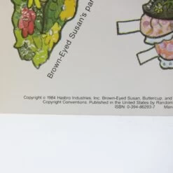 Hasbro Charmkins Paper Doll Book With Brown Eyed Susan, Willie Winkle, Buttercup 9 Hasbro Charmkins Paper Doll Book With Brown Eyed Susan, Willie Winkle, Buttercup -Hasbro Fun Toys Vintage 1984 charmkins paper dolls book uncut