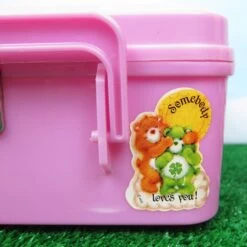 Hasbro My Little Pony Lunch Box With Thermos Vintage 1987 Peek-A-Boo Baby Ponies -Hasbro Fun Toys Vintage care bears sticker somebody loves you