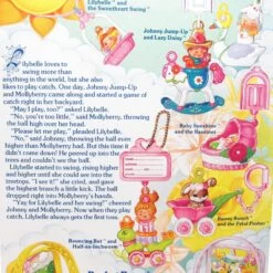 Hasbro Lilybelle MOC Vintage Charmkins Sweetheart Swing Necklace Sealed NOS -Hasbro Fun Toys Vintage charmkins factory sealed lilybelle sweetheart swing charm