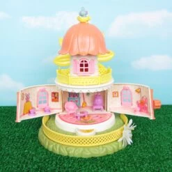 Hasbro Charmkins Flower Mill Play Set Windmill With Whippoorwill, Chrysanthemum & Furniture -Hasbro Fun Toys Vintage charmkins playset whippoorwill flower mill headband