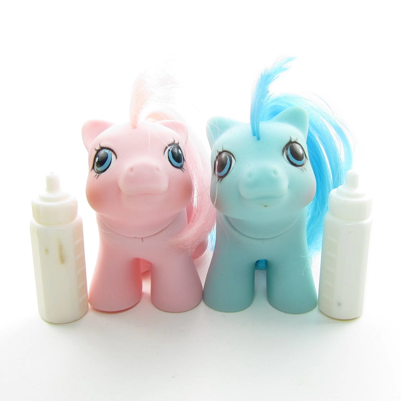 Hasbro Doodles & Noodles Newborn Twins G1 My Little Pony Set With Accessories 5 Hasbro Doodles & Noodles Newborn Twins G1 My Little Pony Set With Accessories - Image 3