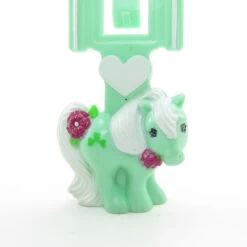 Hasbro Minty My Little Pony 1984 McDonald's Bookmark -Hasbro Fun Toys Vintage minty my little pony bookmark g1 happy meal toy