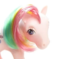 Hasbro Parasol My Little Pony Vintage G1 Rainbow Hair -Hasbro Fun Toys Vintage my little pony parasol pink glitter