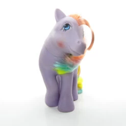 Hasbro Tickle My Little Pony Vintage G1 Pegasus -Hasbro Fun Toys Vintage my little pony tickle g1 purple pegasus rainbow ponies