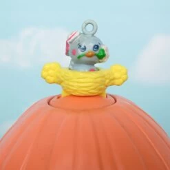 Hasbro Charmkins Flower Mill Play Set Windmill With Whippoorwill, Chrysanthemum & Furniture -Hasbro Fun Toys Whippoorwill bird nest ring vintage charmkins jewelry