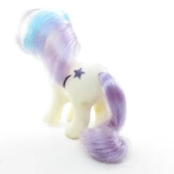 Hasbro Baby Glory My Little Pony G1 Unicorn -Hasbro Fun Toys White baby unicorn pony blue purple hair shooting star glory