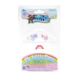 Hasbro Miniature Blue Belle & Cotton Candy World's Smallest My Little Pony Retro Toy Set